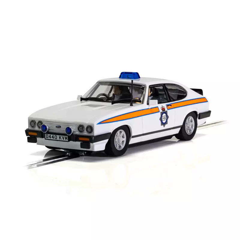 Scalextric C4153 Ford Capri MK3 - Greater Manchester Police 