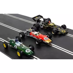Scalextric C4184A The Genius of Colin Chapman - Lotus F1 Triple Pack