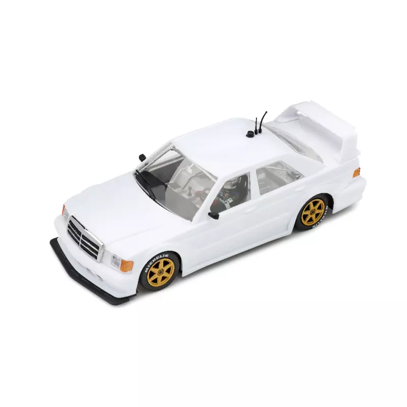 Slot.it CA44z White Kit Mercedes 190E with pre-painted and pre-assembled parts