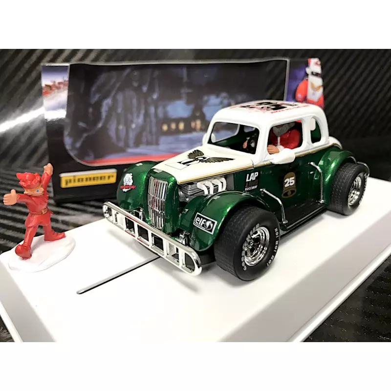 Pioneer P119 Santa Legends Racer '34 Ford Coupe, 'The Legends of Christmas' Green/White