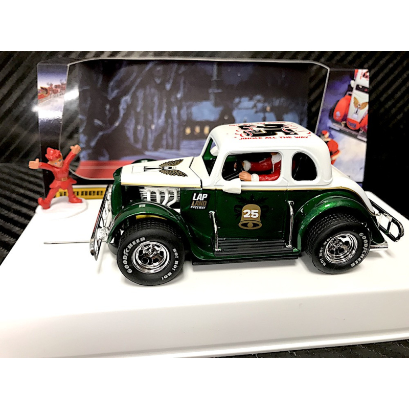                                     Pioneer P119 Santa Legends Racer '34 Ford Coupe, 'The Legends of Christmas' Green/White