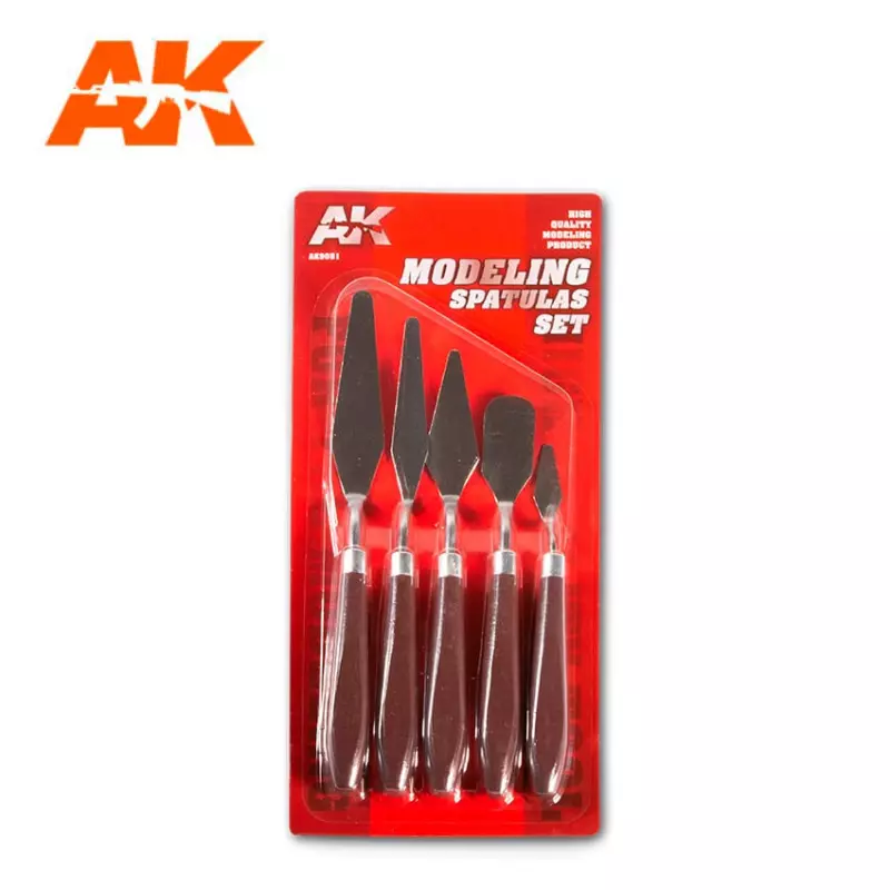 AK Interactive AK9051 Modeling Spatulas Set