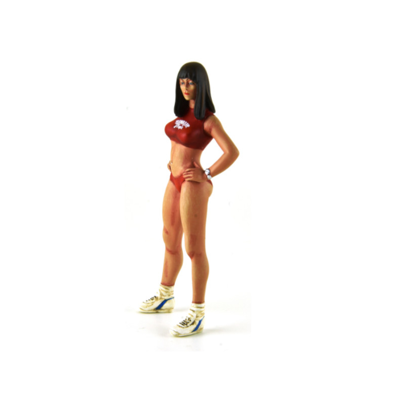                                     LE MANS miniatures Figure 1/18 Julia, Miss Hawaiian Tropic