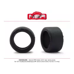 NSR 5261BLACK Special RTR Slick Rear for GT3 Scaleauto/Sideways/LMP - 20x10 - Low Profile - Racing tyres