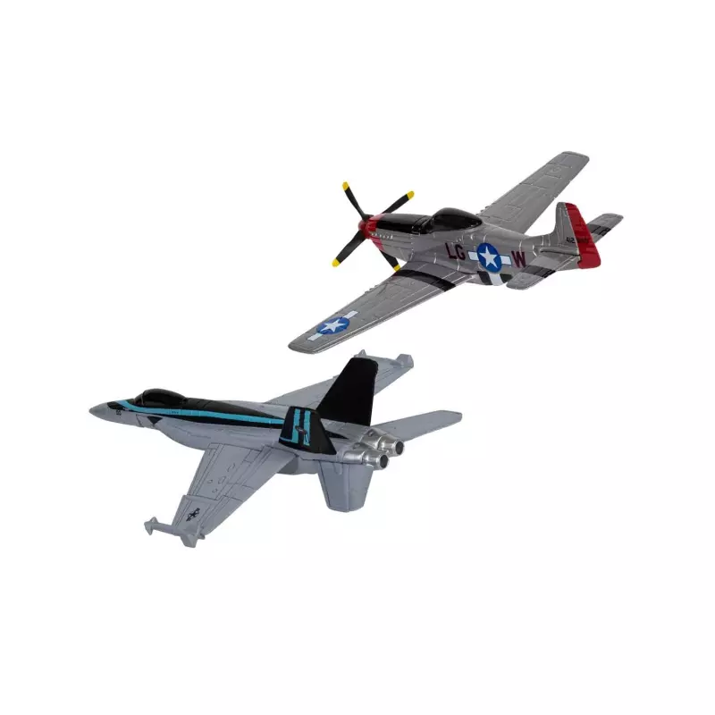 Corgi CS90683 Maverick’s F/A-18 Hornet and P-51D Mustang (Top Gun Maverick, 2020)