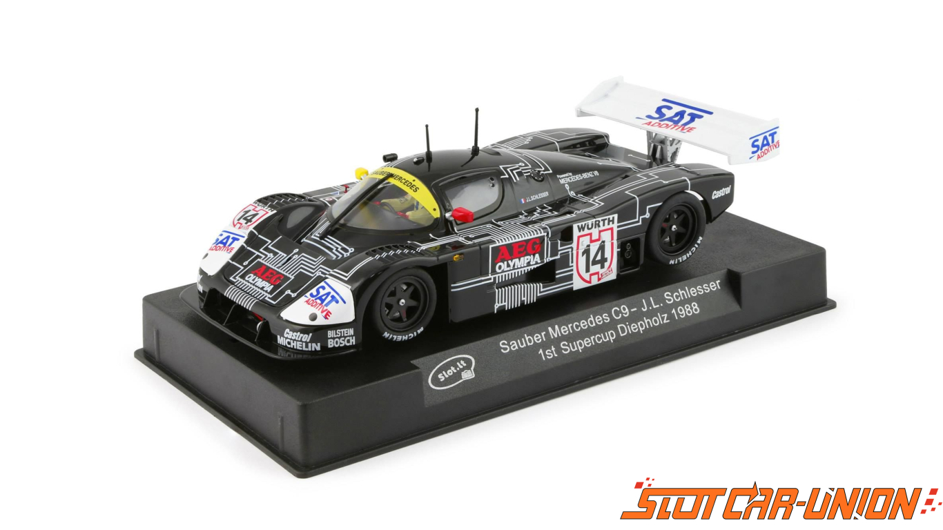 Slot.it CA06g Sauber-Mercedes C9 n.14 Supercup Diepholz 1988