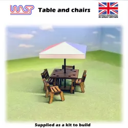WASP Table and chairs