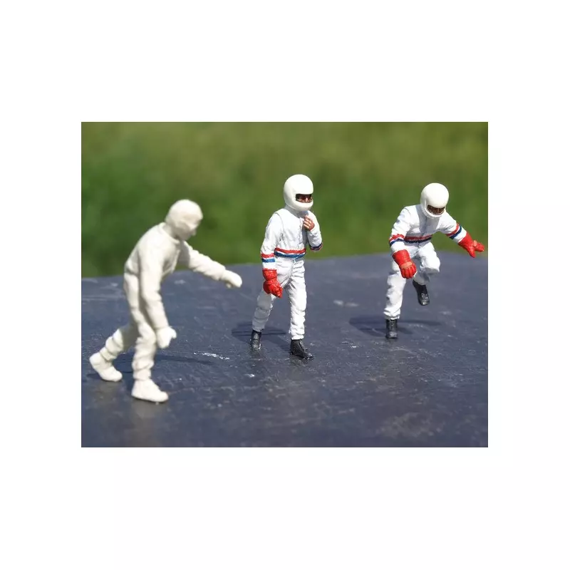  LE MANS miniatures Figurine Team Joest Porsche : pilotes