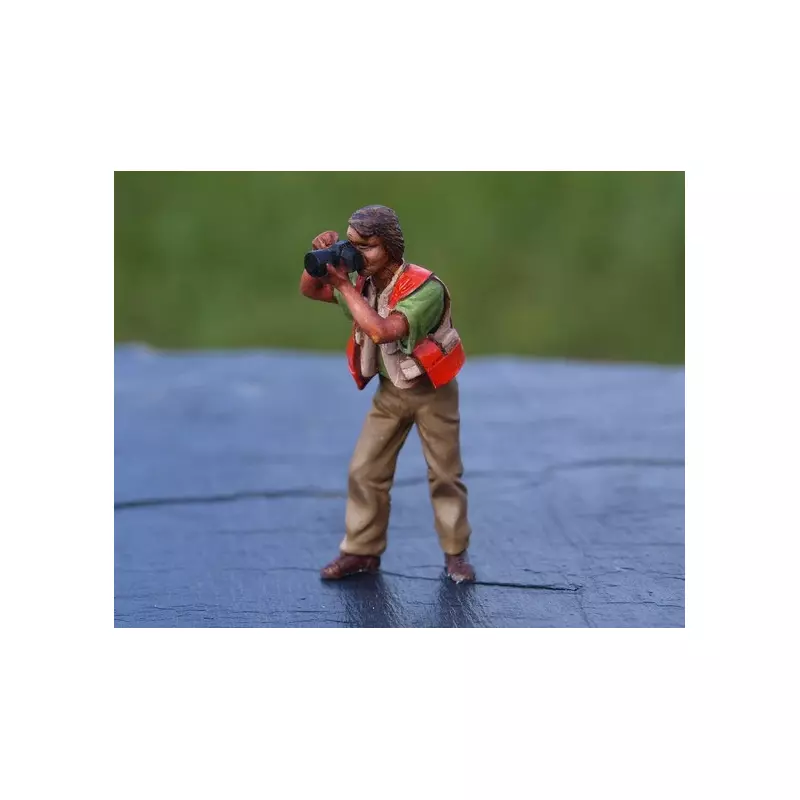 LE MANS miniatures Figure Journalist & photographer