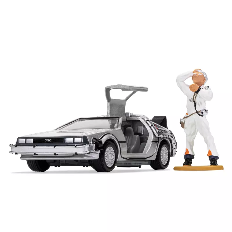 Corgi CC05503 Back to the Future DeLorean and Doc Brown Figure