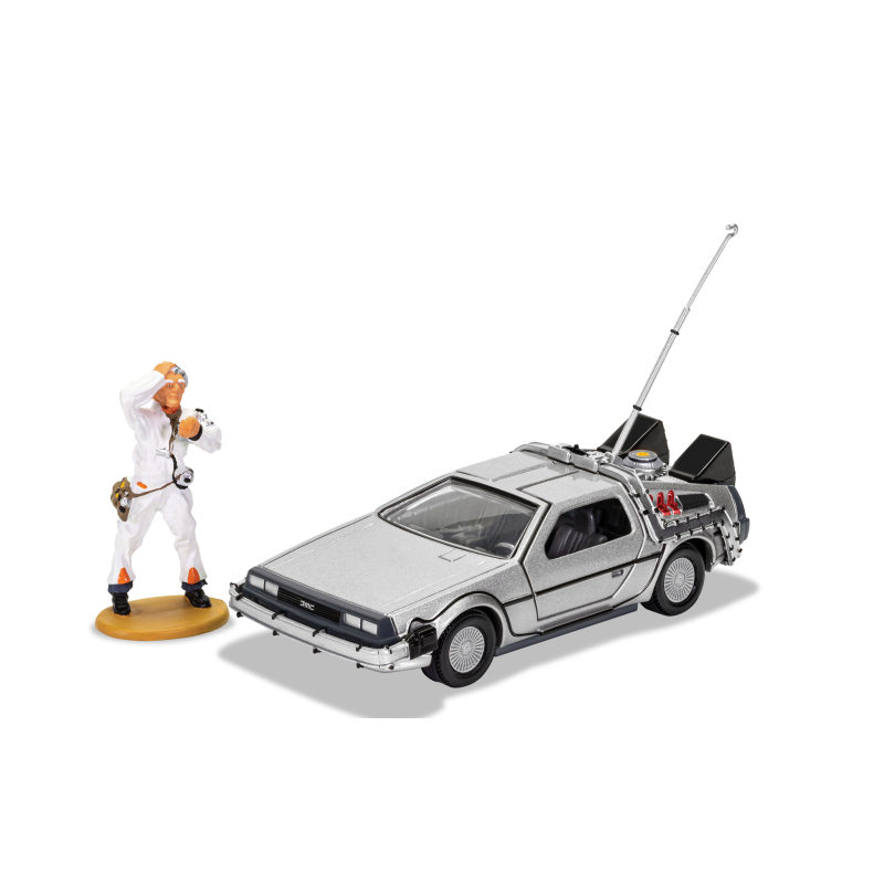                                     Corgi CC05503 Back to the Future DeLorean and Doc Brown Figure