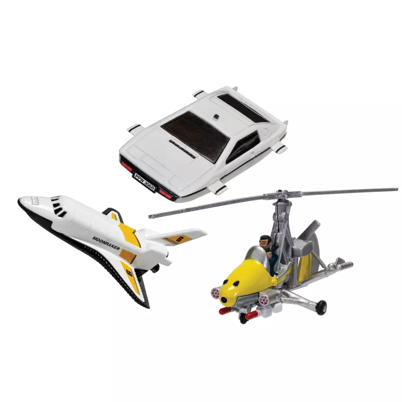 Corgi TY99283 James Bond Collection (Space Shuttle, Little Nellie, Lotus Esprit)