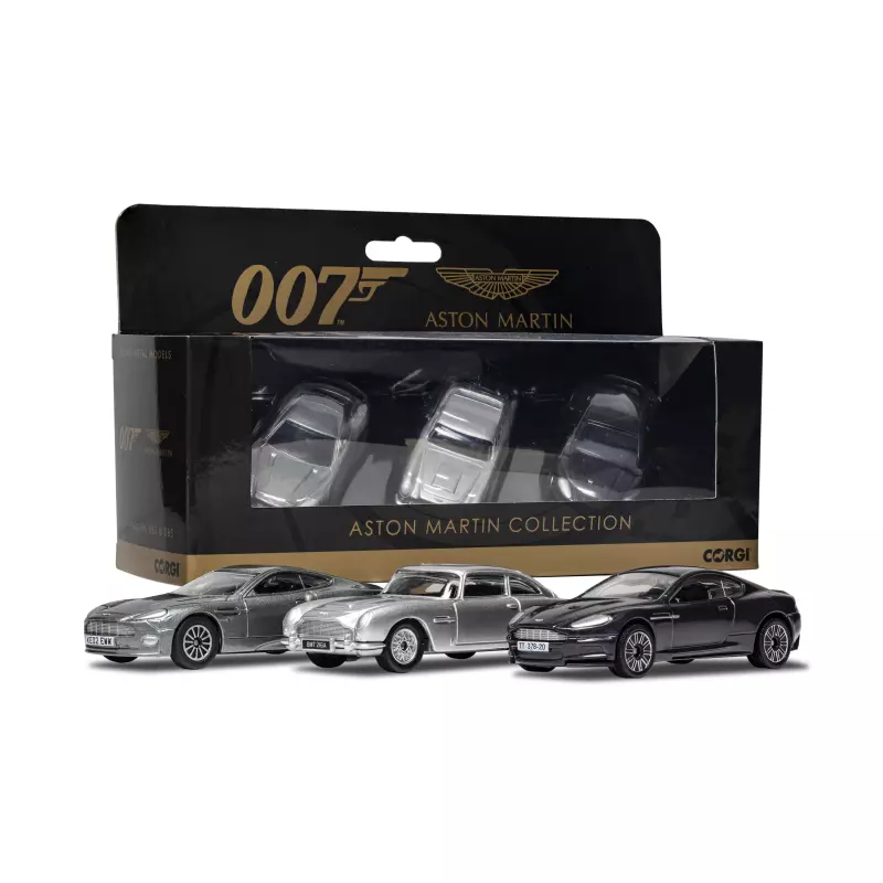 Corgi TY99284 James Bond Aston Martin Collection (V12 Vanquish, DB5, DBS)