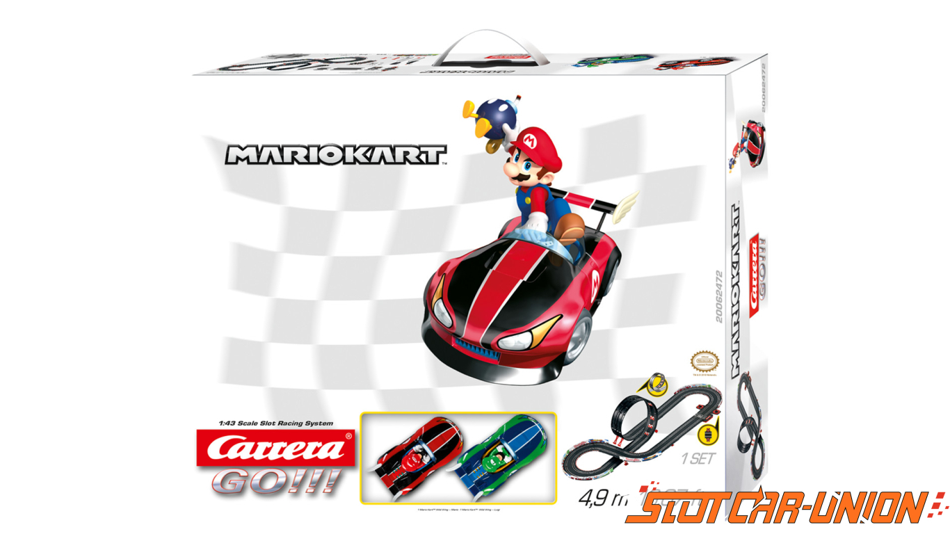 Wild Wing Mario Kart Wii Carrera Go 61259 Voiture Miniature pour Circuit