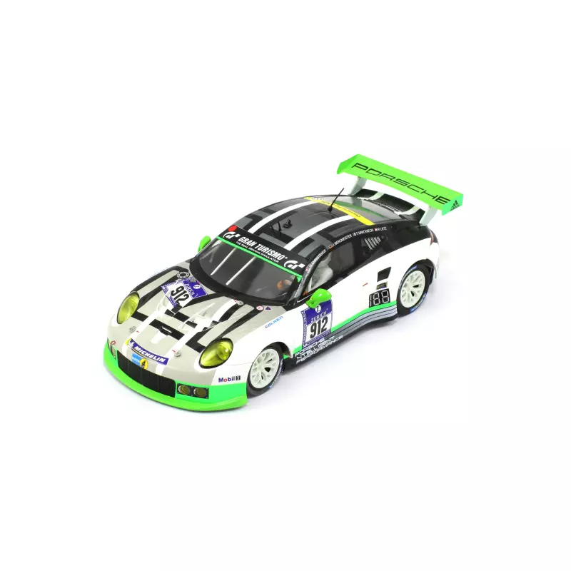  Scaleauto SC-6212R Porsche 911 GT3 Team Mantey 24H. Nurburgring 2016 n.911 R-Version AW
