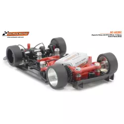 Scaleauto SC-6535C Soporte Motor AW RT3 Offset -0.75mm Extra-Hard (Red)