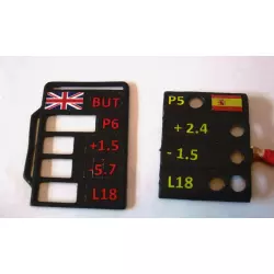 Slot Track Scenics Fig. 7 Pit Board Men with Boards