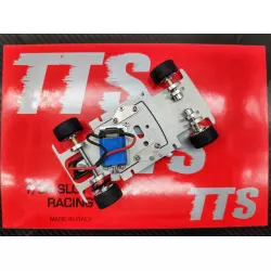TTS A112 Abarth Full Blue Kit - preassembled chassis
