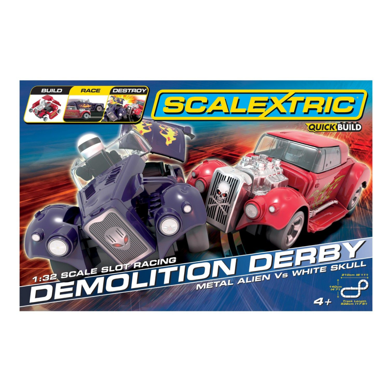                                     Scalextric Coffret Demolition Derby