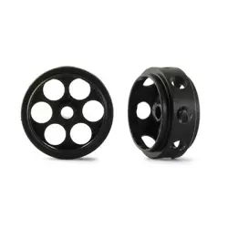 NSR 5024 3/32 CNC Plastic Ultralight Wheels - Front Ø 17mm - only 0.4g the lightest in the world 