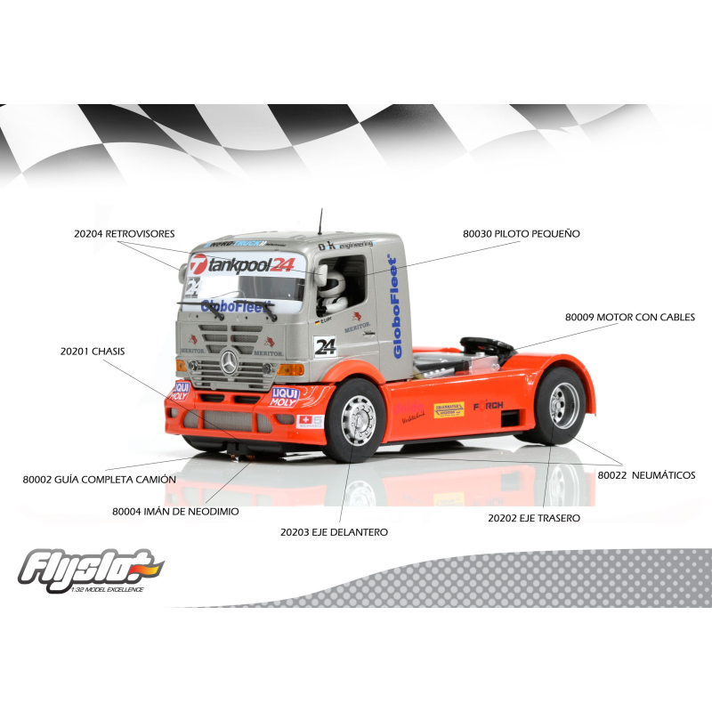 Flyslot 202103B Mercedes Benz Edition Spéciale Nogaro FIA ETRC 2012