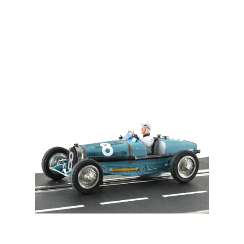 LE MANS miniatures Bugatti type 59 n°8 light blue