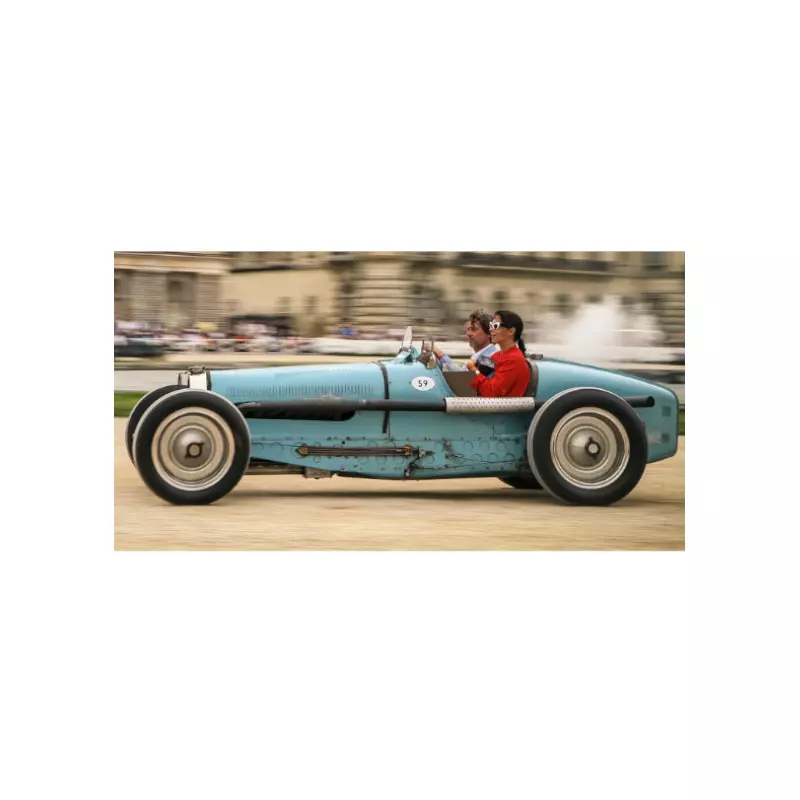 LE MANS miniatures Bugatti typ 59 collection light blue