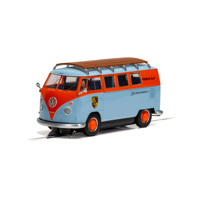                                     Scalextric C4217 VW T1b Microbus - ROFGO Gulf Collection - JW Automotive