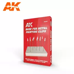 AK Interactive AK9100 Base pour Clips de Peinture en Métal