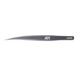 AK Interactive AK9161 HG Angled Tweezers 01 Pointe Fine