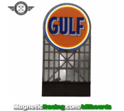 Magnetic Racing 027 Gulf Billboard FLASHING