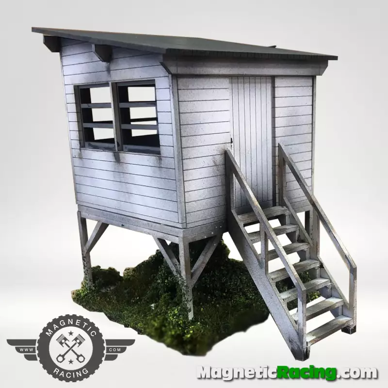 Magnetic Racing 004 Reims-Gueux Marshal Hut (Pair)