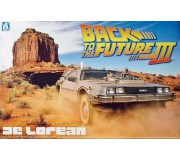AOSHIMA 11874 Kit 1/24 DeLorean Back to the Futur Part 3