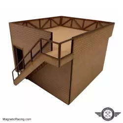 Magnetic Racing 022s Modern Pit Building (Single Storey)