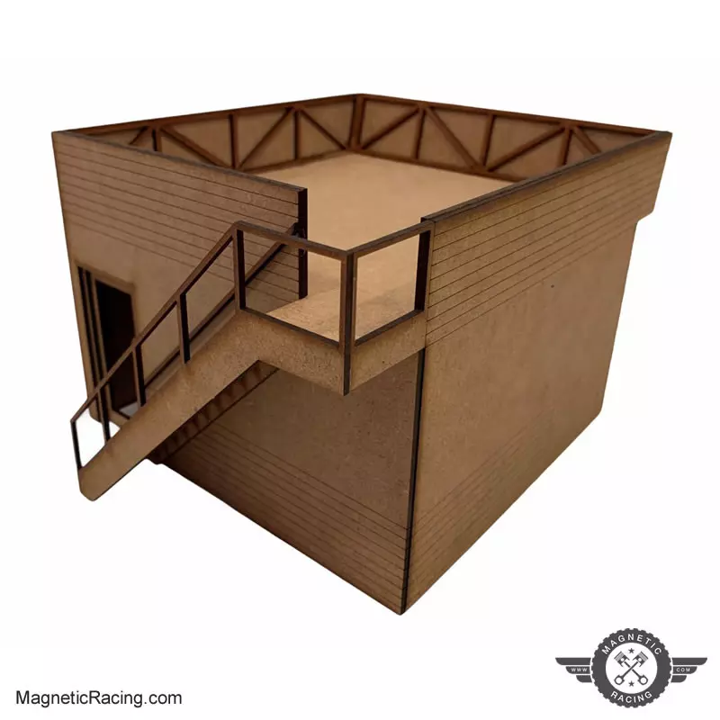 Magnetic Racing 022s Modern Pit Building (Single Storey)