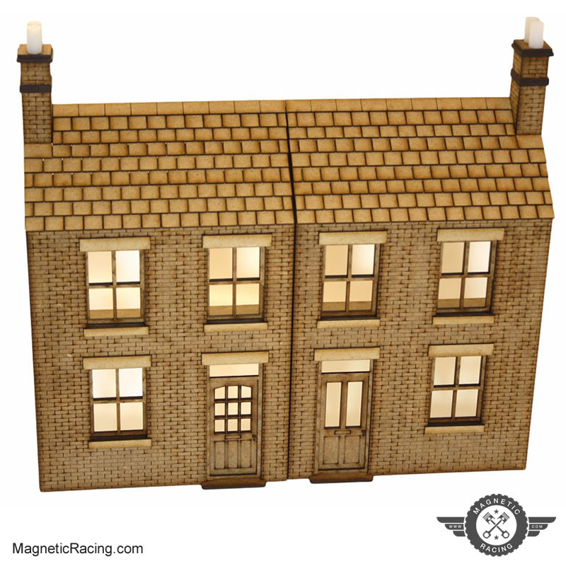                                     Magnetic Racing 024 Terraced House (Ultra Low Relief)