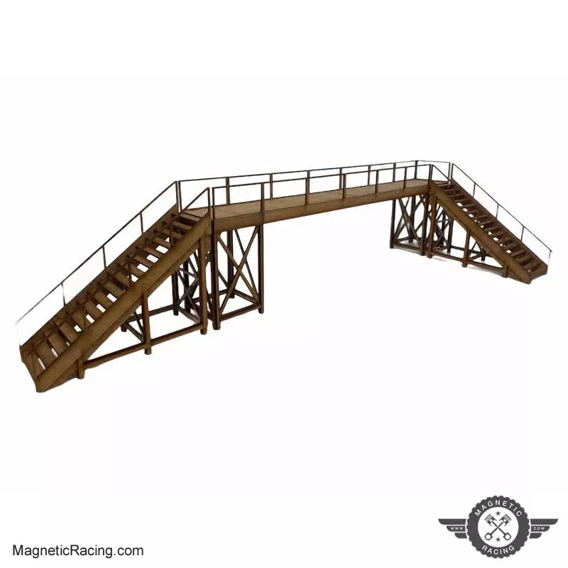  Magnetic Racing 025 Footbridge (5 Different Options in 1 Kit)