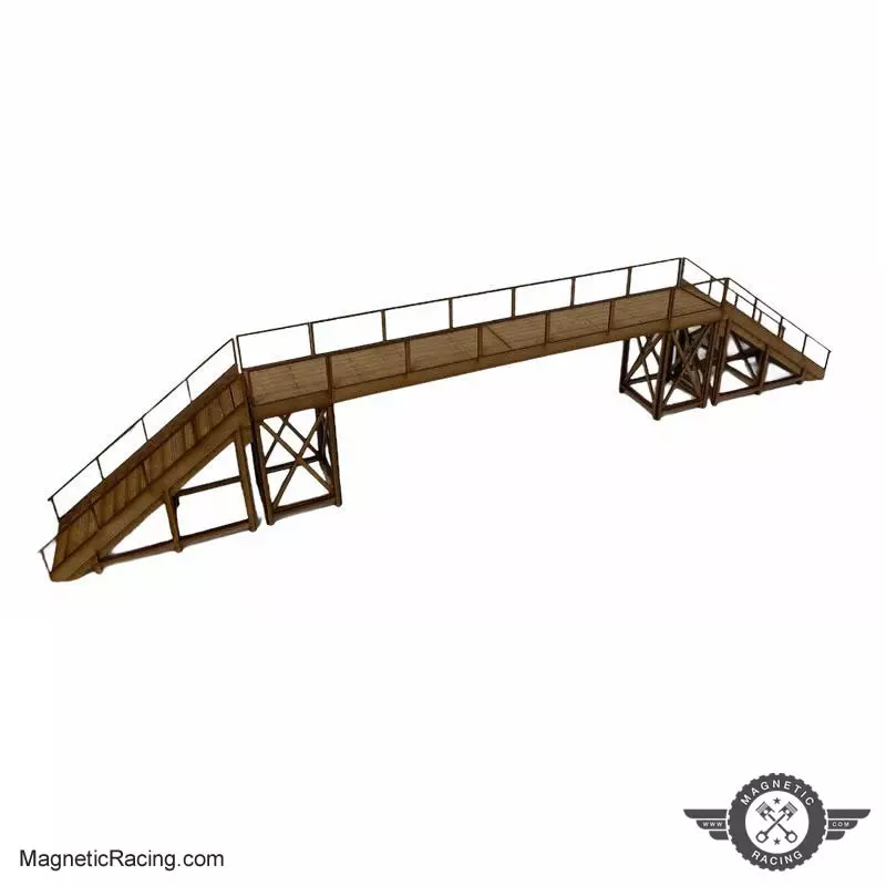 Magnetic Racing 025 Passerelle (5 Options Différentes en 1 Kit)