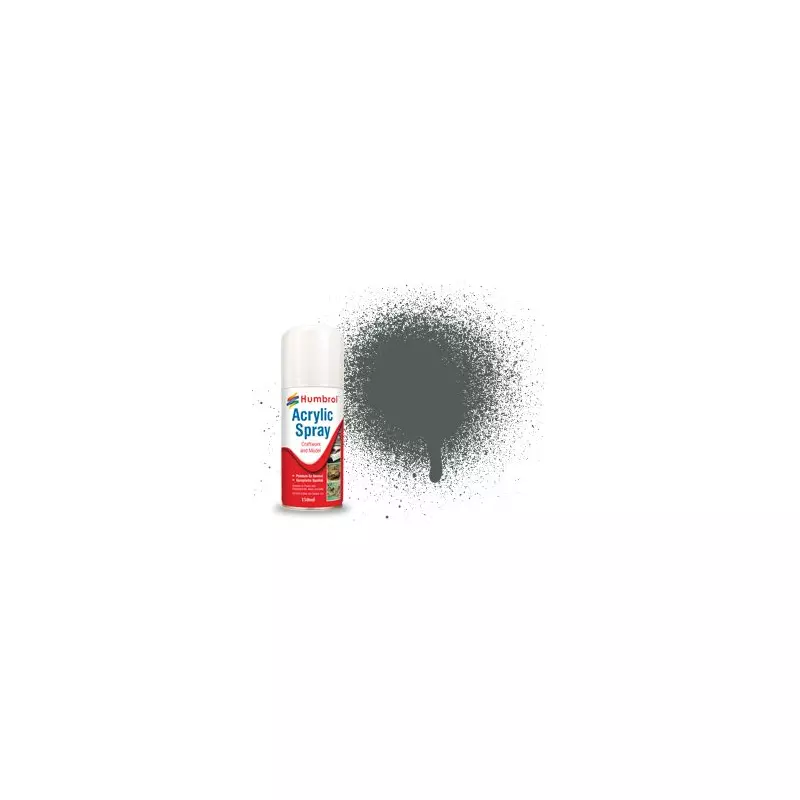                                     Humbrol AD6001 No. 1 Apprêt Gris Mat - 150ml Peinture en Bombe Acrylique