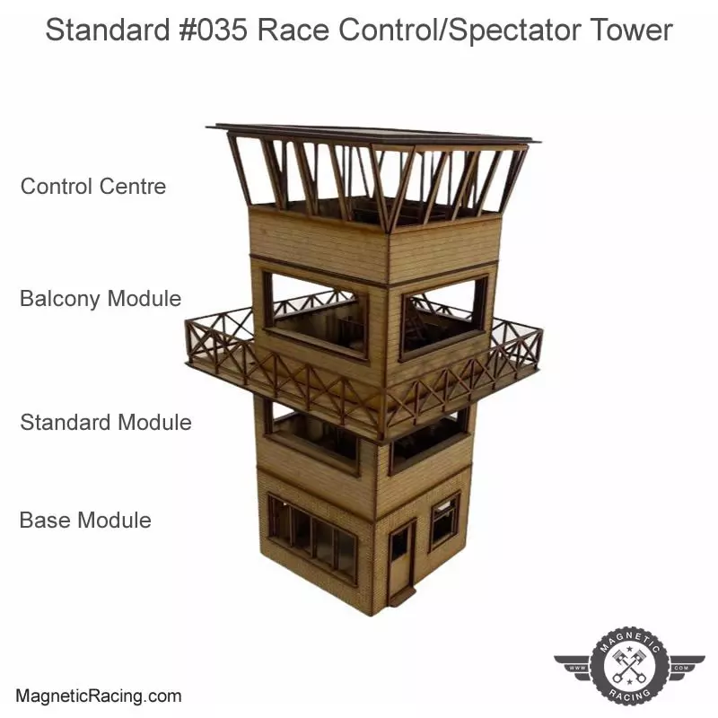 Magnetic Racing 035 Race Control/Spectator Tower