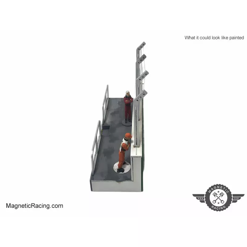 Magnetic Racing 037s Standard Pit Walls (Pair)