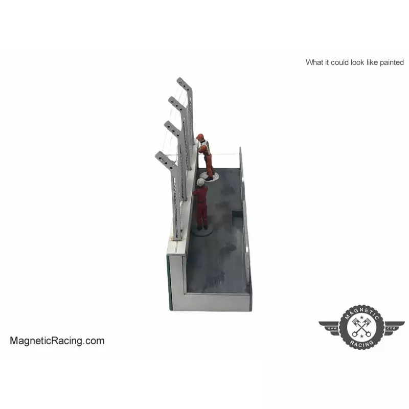 Magnetic Racing 037s Standard Pit Walls (Pair)