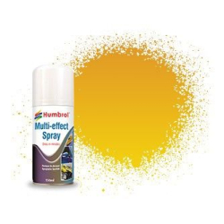 Humbrol AD6211 Gold Multi-Effect Spray - 150ml Acrylic Spray Paint