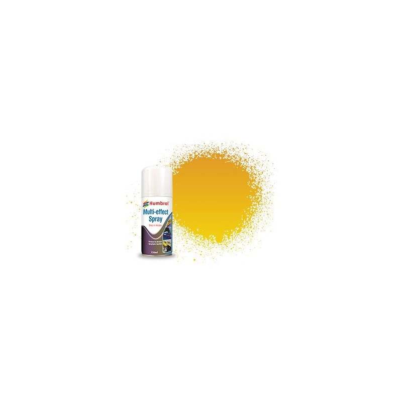 Humbrol AD6211 Bombe Multi-Effet Or - 150ml Peinture en Bombe Acrylique