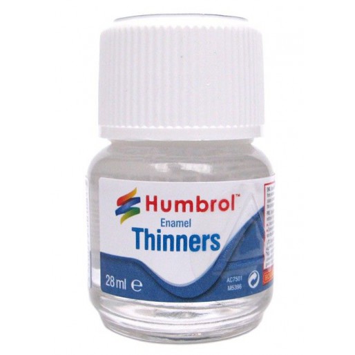 Humbrol AC7501 Enamel Thinners - 28ml Bottle