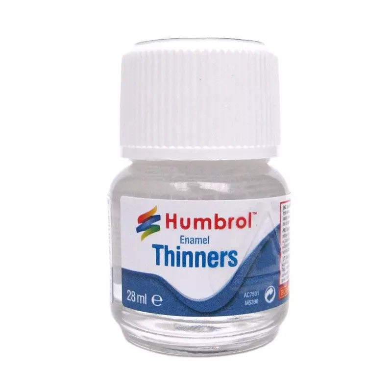  Humbrol AC7501 Enamel Thinners - 28ml Bottle