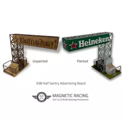 Magnetic Racing 038 Half Gantry Advertising Board