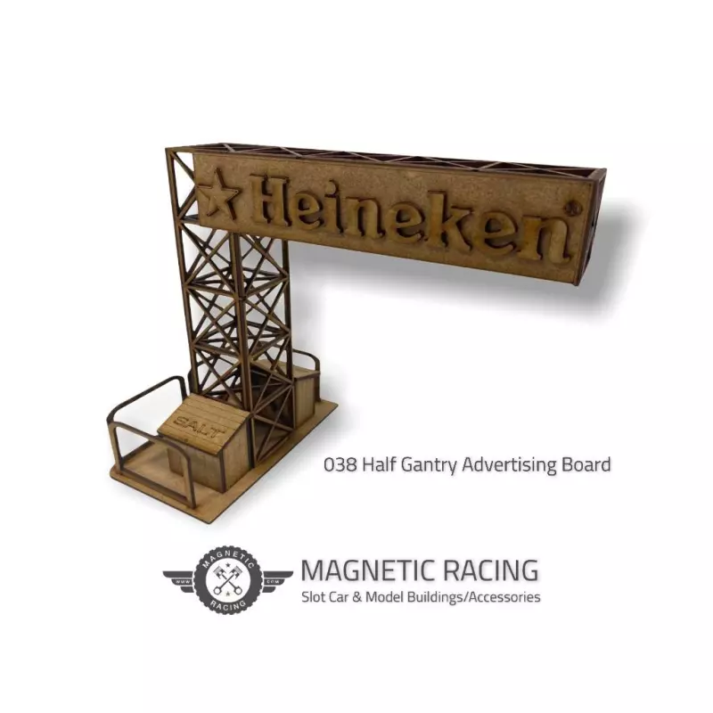 Magnetic Racing 038 Half Gantry Advertising Board