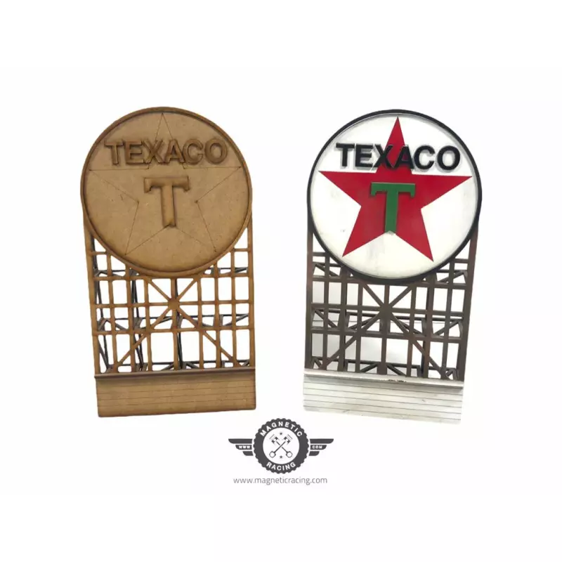 Magnetic Racing BILL002 Texaco Billboard KIT (unpainted/painted)