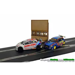 Magnetic Racing BILL010 Plain (Standard) Billboard KIT (unpainted/painted)